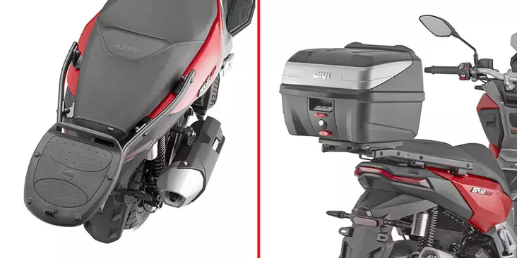 Givi Rear Rack Voge Sr1 Adv 125 (2024) - Kiinnityssarjat ja tavaratelineet - D514374 - 1