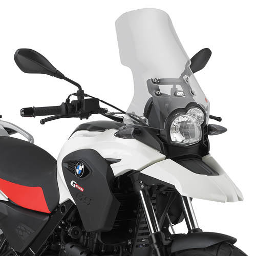 Givi Specific screen, transparent 41 x 39 cm (HxW) G650GS (11-12) - Moottoripyörän katteet ja tuulenohjaimet - D140454 - 1