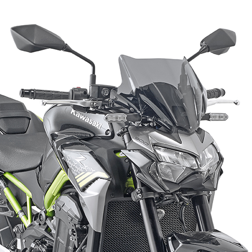 GIVI SPOILER HONDA CB500F 2019/KAWASAKI Z900 2020 - Moottoripyörän katteet ja tuulenohjaimet - D355154 - 1