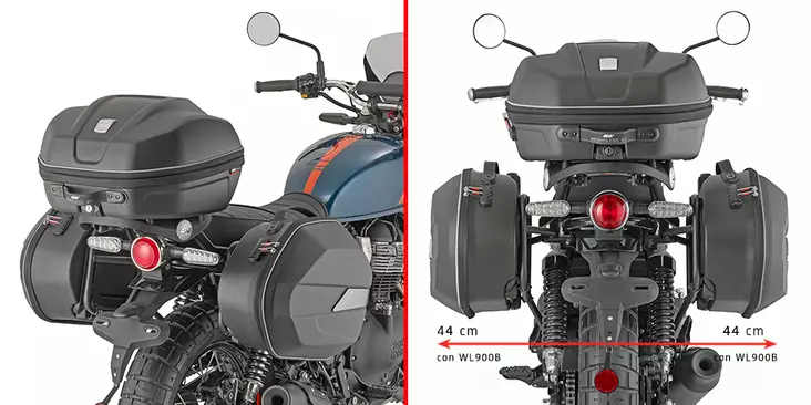 Givi Tub. Pa. Hol. Royal Enfield Bear 650 '25 - Kiinnityssarjat ja tavaratelineet - D530194 - 1