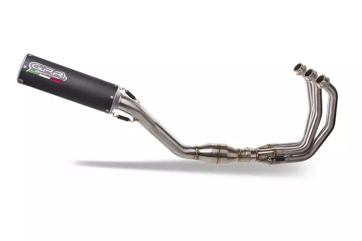 GPR YamahaXsr 900 2022/2024 e5 M3 BLACK TITANIUM FS - Moottoripyörän pakoputkistot - D518434 - 1