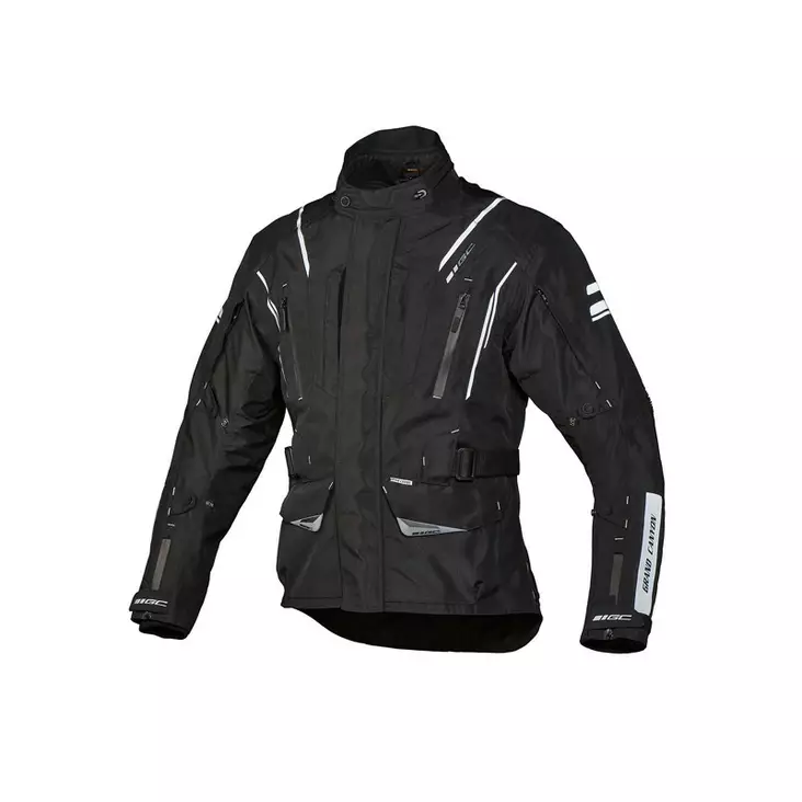 Grand Canyon Bikewear Tekstiilitakki Nelson Musta - Moottoripyörä ajotakit - D429204 - 1