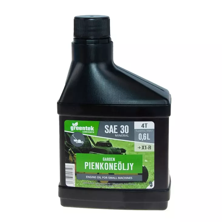 Greentek Garden SAE 30 0,6L (Mineraali + X1-R) (12) - Moottoriöljyt - D479024 - 1