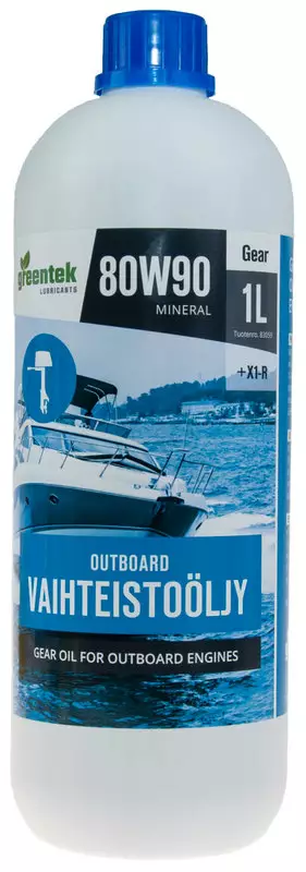 Greentek Outboard 80W90 1L vaihteistoöljy perämoottorit (12) - Vaihteistoöljyt - D484064 - 1