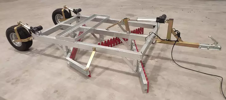 Sylinterikäyttöinen Tielana - Mönkijän tienalat- ja tasoittimet - D503254 - 1