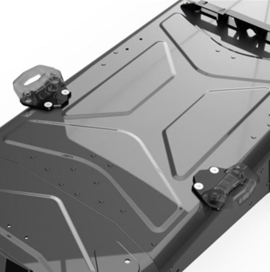 Itek Adapteri Link-It Musta Polaris Matryx - Moottorikelkan laukut ja boxit - D494474 - 1