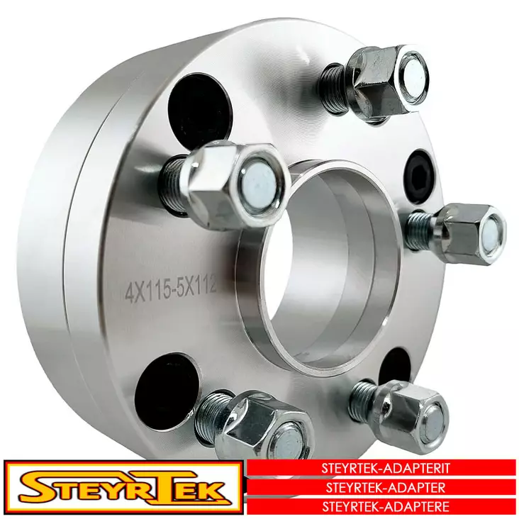 Jaonmuutosadapteri (levikepala) Mönkijään (ATV) 51mm 4x115/5x112 - Mönkijän levikepalat / Spacerit - 499-161744 - 1
