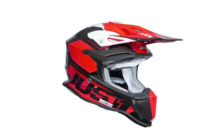 Just1 J-18 F Hexa crossikypärä valkoinen/fluo - Crossikypärät - D444894 - 1