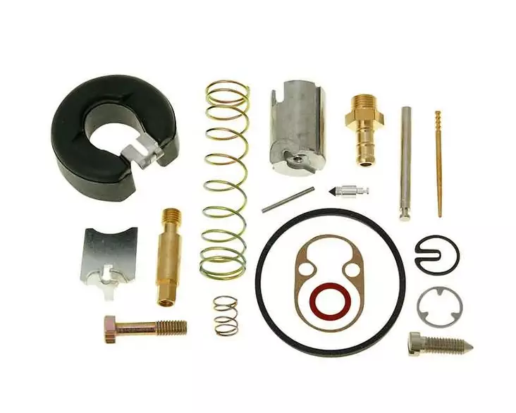 Kaasutin korjaussarja, Puch Maxi / Zündapp, Bing 15mm kaasutin - Mopon ja skootterin kaasuttimen osat - D280644 - 1