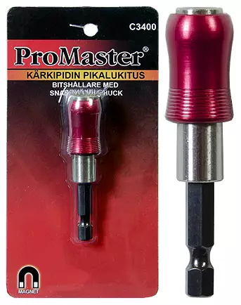 Kärkipidin magneetilla 70mm pikalukitus - Ruuvauskärkisarjat - LX2904 - 1