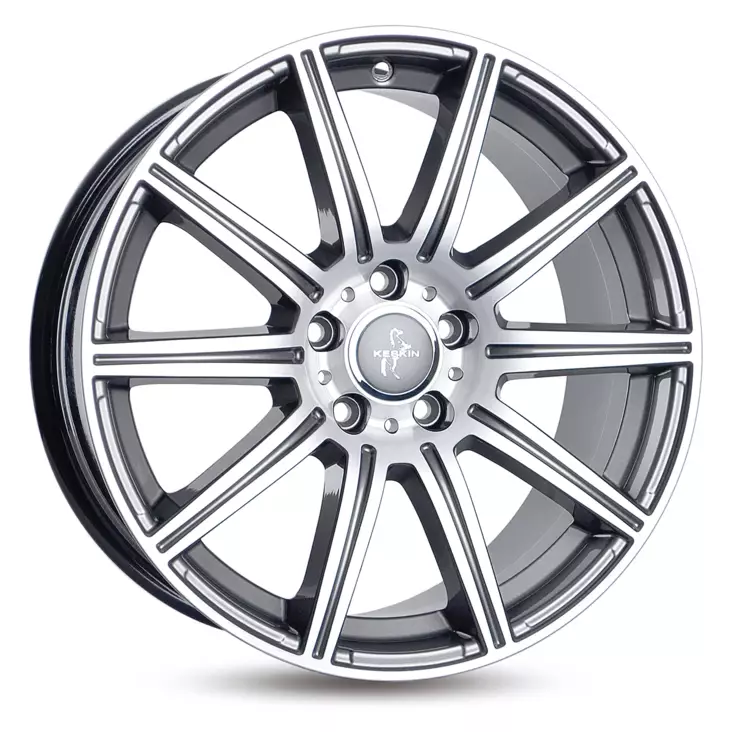 Keskin-Tuning KT16 Palladium Front Polish alumiinivanne 8.5x19 - 19-tuumaiset alumiinivanteet - 499-56304 - 1