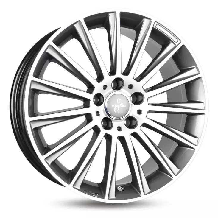 Keskin-Tuning KT18 Palladium Front Polish alumiinivanne 8.5x19 - 19-tuumaiset alumiinivanteet - 499-65774 - 1