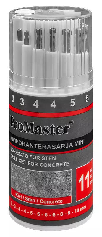Kiviporanteräsarja 11-os mini. - Metallinporaus - LX16394 - 1