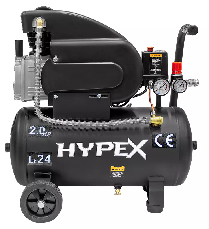 Kompressori 24l/200l/2hp/230v - Mäntäkompressorit - LX15854 - 1