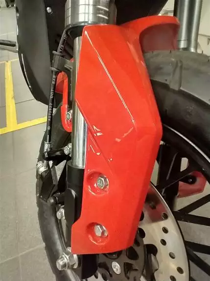 Kontio Motors SuperMoto Oikea iskunvaimentajan suoja - Kontio SuperMoto varaosat - 499-128994 - 1