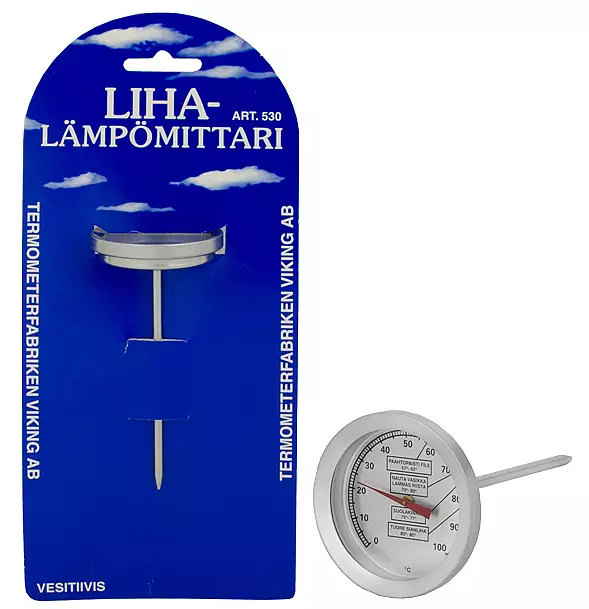 Lihalämpömittari pyöreä - Lämpömittarit - LX354 - 1