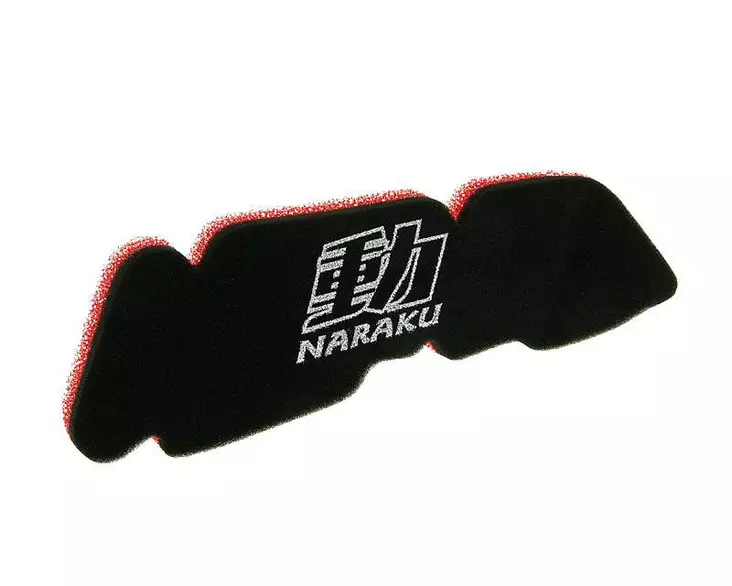 Naraku Ilmansuodatin, Double Layer, Aprilia- (Piaggio) / Gilera- / Piaggo-skoot. - Mopon ja skootterin ilmansuodattimet - D118634 - 1