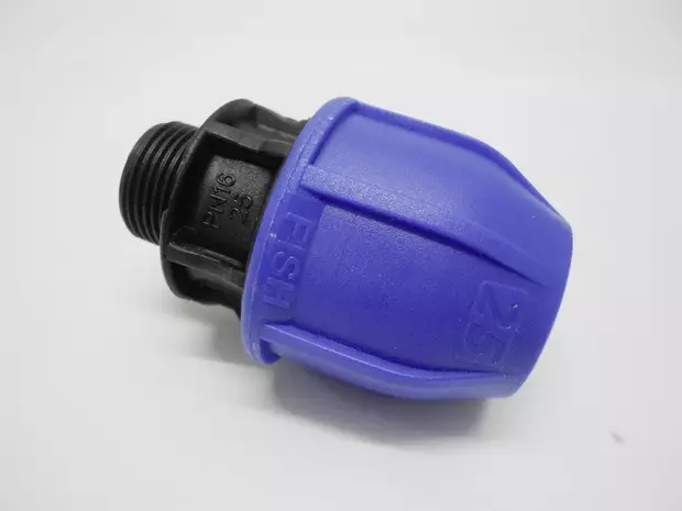 Norma pp compression fitting for tube-ø 40, g1 1/4" ag - Tarvikevaraosat - 8000-0014 - 1