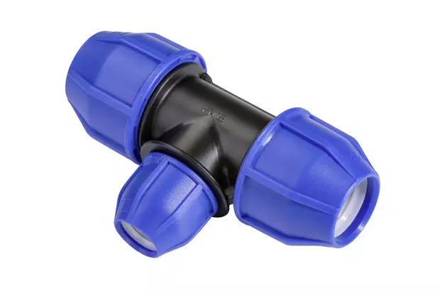 Norma pp compression fitting, t-reduction ø 40 / 32 / 40 - Tarvikevaraosat - 8000-0224 - 1
