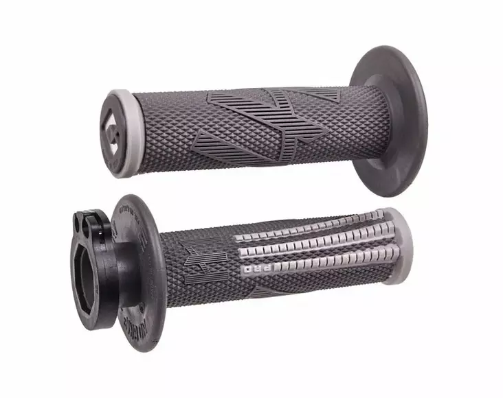 ODI EMIG PRO V2 Lock-On Grip GRAPHITE / Grey - Moottoripyörän kahvakumit - D509884 - 1