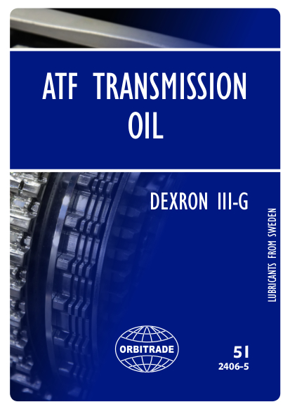 Orbitrade ATF Dexron III oil 5L - Marine öljyt - D234374 - 1