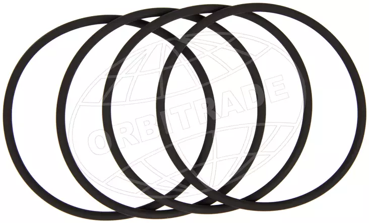 Orbitrade, gasket set - Öljynjäähdyttäjän tiivisteet - D158904 - 1