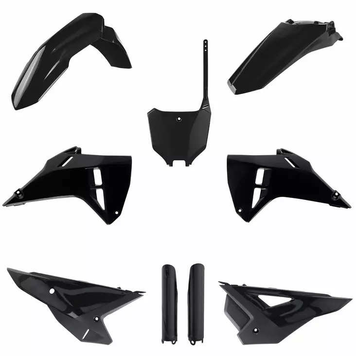 Polisport Full Kit CRF450R 25-.. CRF250R 25-.. Black (1) - Offroad muovisarjat - D512314 - 1