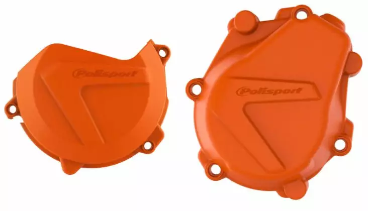 Polisport Kit Clutch+Igni. KTM SXF/XCF450 (16-22) Orange (28) - Moottoripyörän moottorin kopat - D400564 - 1