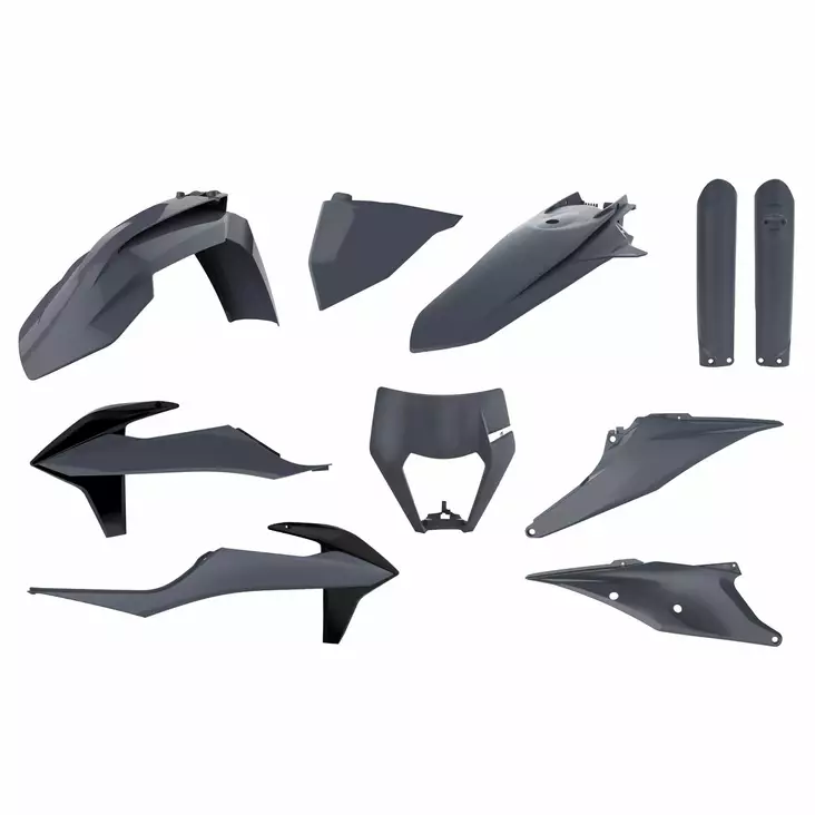 Polisport kit enduro standard KTM EXC/EXC-F (20-23) Nardo Grey (1) - Offroad muovisarjat - D343624 - 1