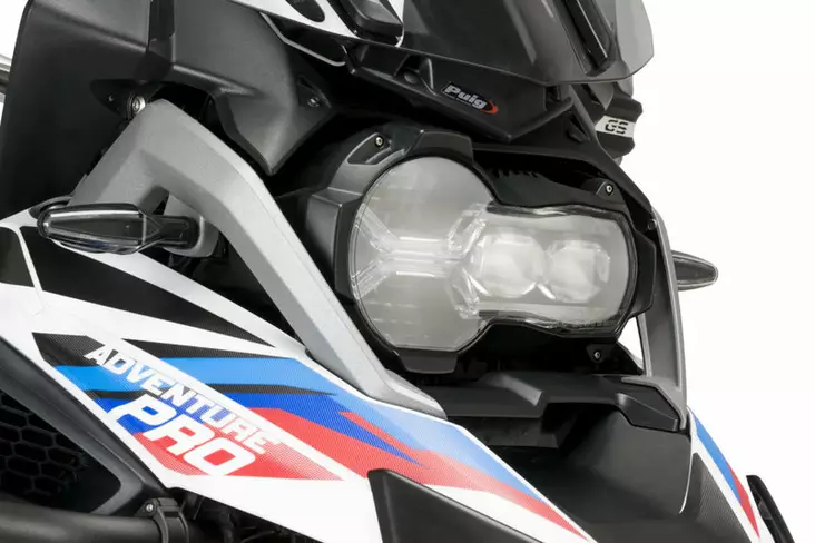 Puig Adhere Headlight Protector Bmw R1250Gs/Adventure/H - Valojen kiinnikkeet ja tarvikkeet - D503314 - 1