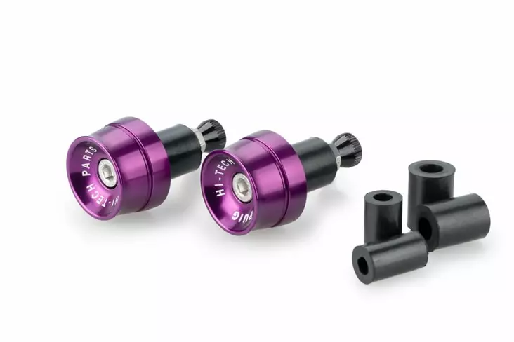 Puig Bar End Aluminum Mod.Speed Universal C/Purple - Ohjaustangon päät ja painot - D523684 - 1