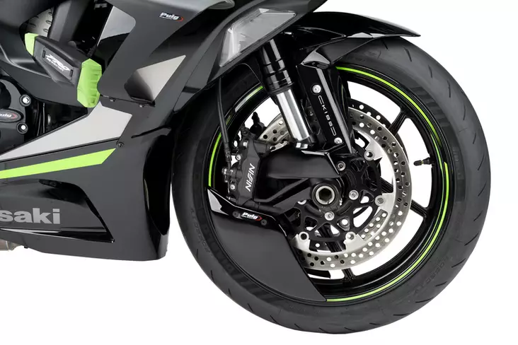 Puig Brake Cooler Kawasaki Zx-6R 24' - C/Black - Moottoripyörän jarrujen muut osat - D530184 - 1