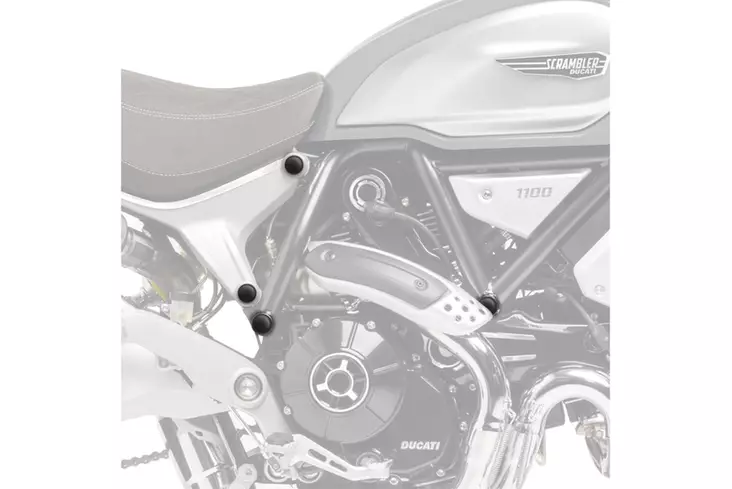 Puig Chassis Plugs Ducati Scrambler 1100/Sport/Special - Moottoripyörän rungon pisteosat - D336954 - 1
