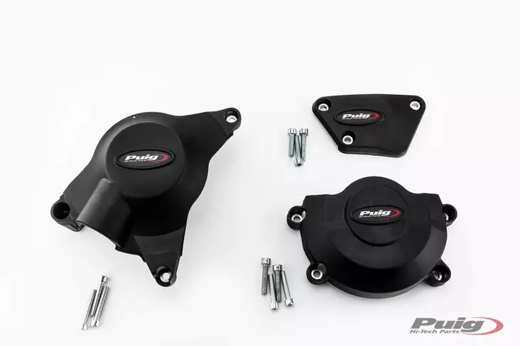 Puig Engine Cover Track Homologated Yamaha Yzf-R6 - Moottoripyörän moottorin kopat - D510844 - 1