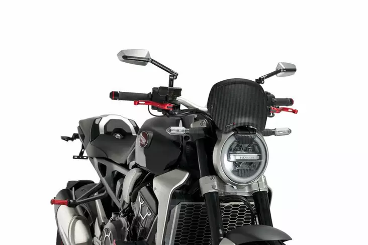 Puig Front Plate Honda Cb1000R Neo Sports Cafe 18' - Moottoripyörän katteet ja tuulenohjaimet - D337254 - 1