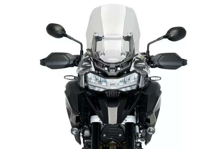 Puig Front Spoilers Triumph Tiger 1200 C/Clear - Moottoripyörän katteet ja tuulenohjaimet - D496584 - 1