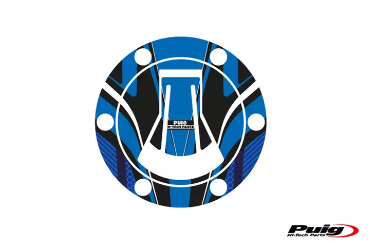 Puig Fuel Cap Cover Mod.Radikal Aprilia Rs660 21' C/Blu - Mallikohatiset tarrasarjat - D411474 - 1
