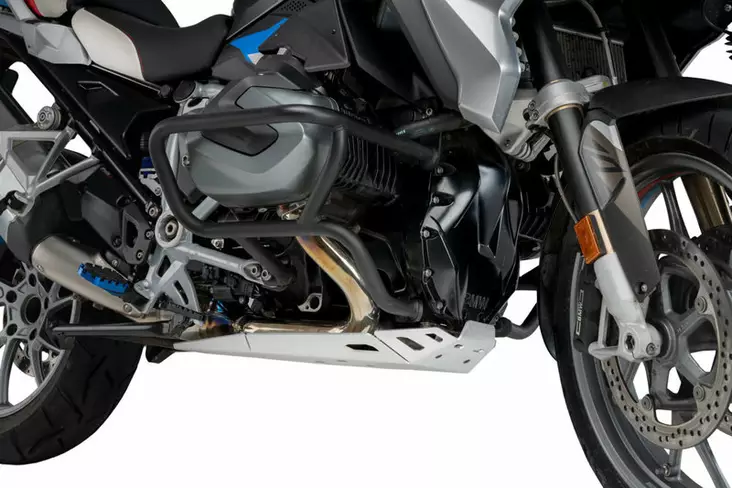 Puig Oil-Carter Guard Bmw R1250Gs 21'- C/Silver - Moottoripyörän kaatumaraudat - D501904 - 1