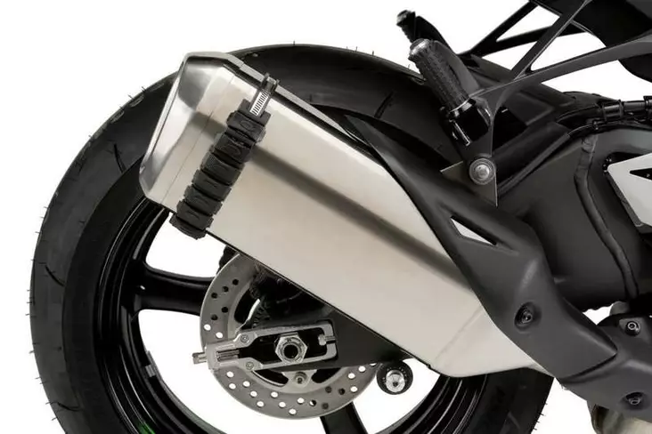 Puig Protection Exhaust Universal C/Blue - Moottoripyörän pakoputken osat - D503324 - 1