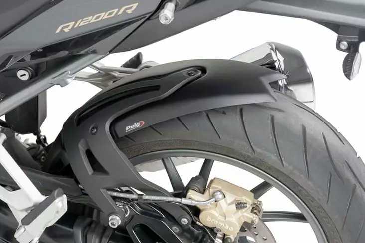 Puig Rear Hugger Bmw R1200R/Rs 18'-/R1250/Rs 19'- C/Bla - Sisälokarit ja ketjusuoja - D337764 - 1