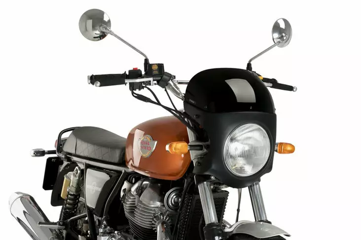 Puig Semifairing C/Black Look Diam.180Mm Windshield C/ - Moottoripyörän katteet ja tuulenohjaimet - D302744 - 1