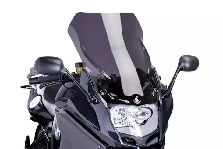 Puig Touring Screen Bmw F800Gt 13-18' C/Dark Smoke - Moottoripyörän katteet ja tuulenohjaimet - D299764 - 1