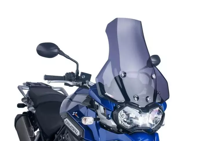Puig Touring Screen Triumph Tiger Explorer/Xc 1200 12-15 - Moottoripyörän katteet ja tuulenohjaimet - D299174 - 1