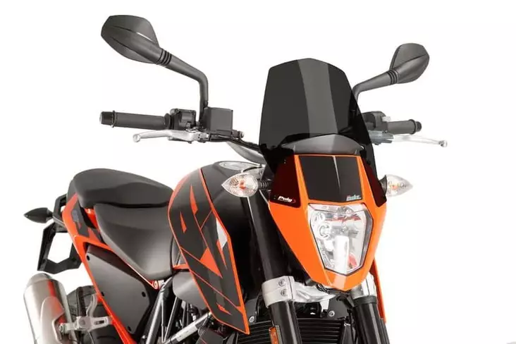 Puig Winds. New Generation Ktm 690 Duke 12-18' - Moottoripyörän katteet ja tuulenohjaimet - D299184 - 1