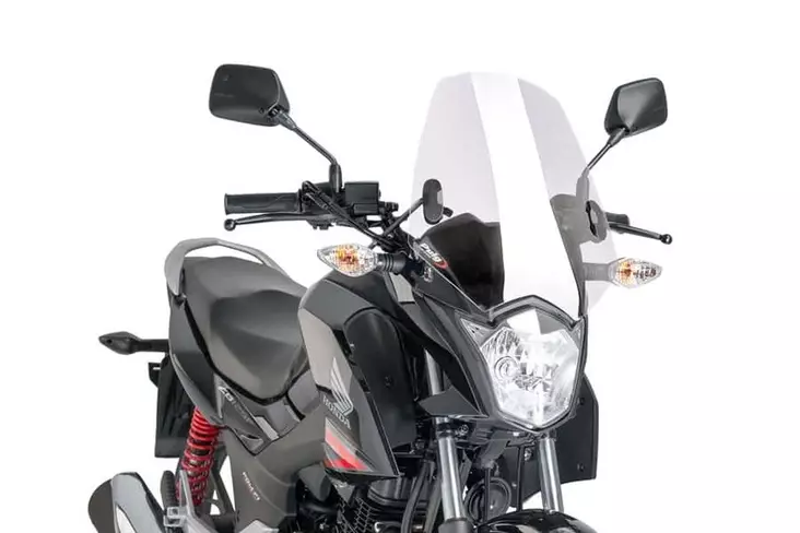 Puig Windshield New Generation Honda Cb125F 15'-23'C/Cl - Moottoripyörän katteet ja tuulenohjaimet - D301174 - 1