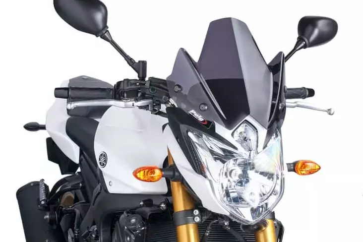 Puig Windshield New Generation Yamaha Fz8 10-16' D.Smok - Moottoripyörän katteet ja tuulenohjaimet - D298994 - 1