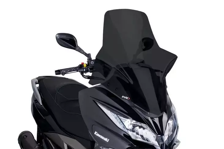 Puig Windshield V-Tech.Tour.Kawasaki J125/J300 14'-21'- - Moottoripyörän katteet ja tuulenohjaimet - D300514 - 1