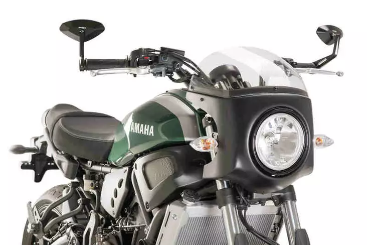 Puig Windshield Yamaha Xsr700 16'-18'C/Clear - Moottoripyörän katteet ja tuulenohjaimet - D301884 - 1