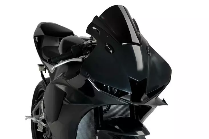 Puig Z-Racing Screen Honda CBR600RR 23'- C/Black - Moottoripyörän katteet ja tuulenohjaimet - D503434 - 1