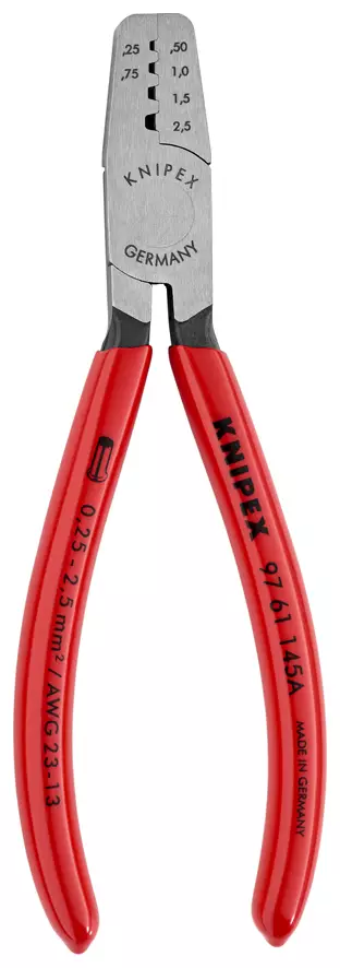 Puristuspihdit 145 mm 0,25-2,5 mm2 / 24- - Työkalut - LX14564 - 1